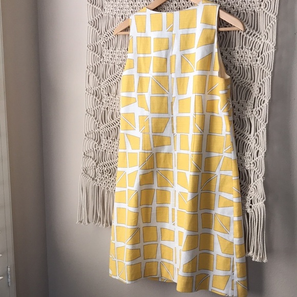 Laundry By Shelli Segel geometrical sheath dress sz 6 zip front - Picture 5 of 7